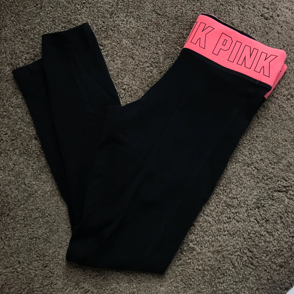 PINK cotton leggings